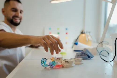 Innenansicht Kieferorthopädie am Dornbusch